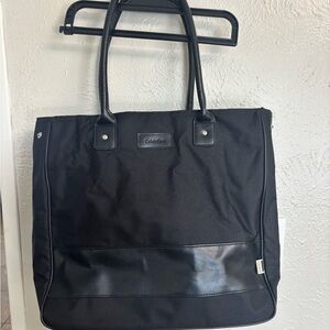 Calvin Klein Black Tote Bag Purse
